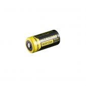 Nitecore RCR123A Li-ion battery 650mAh NL166