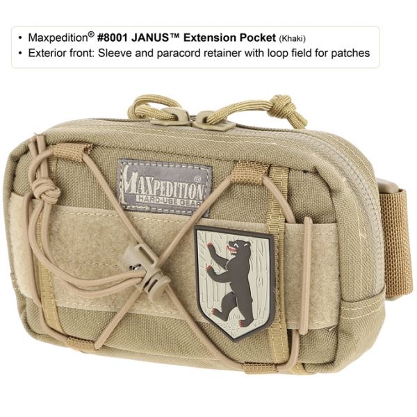 Maxpedition JANUS Extension Pocket 8001